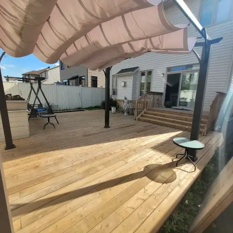 Ottawa home renovations - outdoor living space